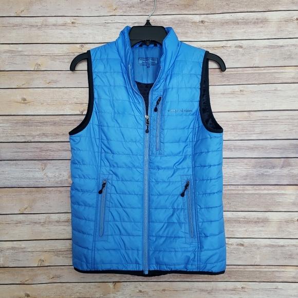 Vineyard Vines Jackets & Blazers - Vineyard Vines Mountain Blue Weekend Vest XS